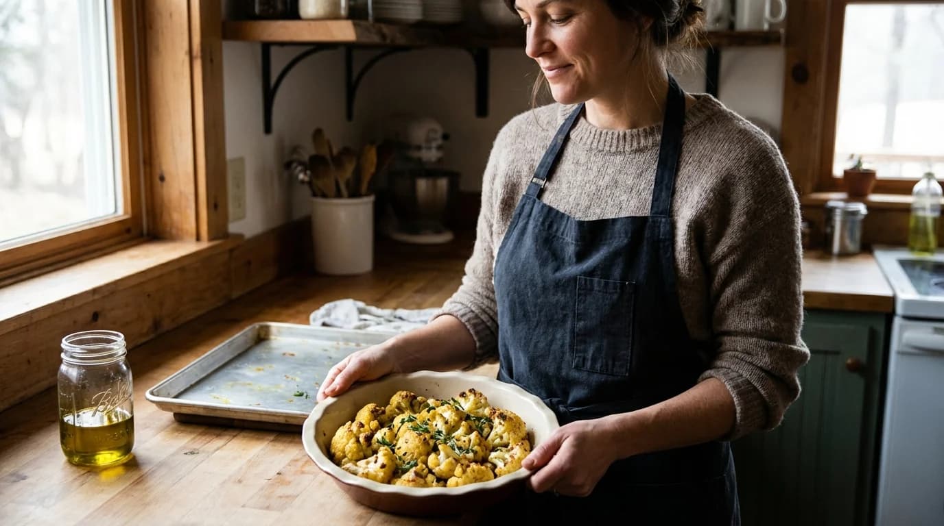 The Easiest Roasted Cauliflower Recipe: Crispy, Flavorful & Healthy