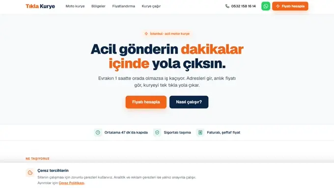 Tıkla Kurye screenshot