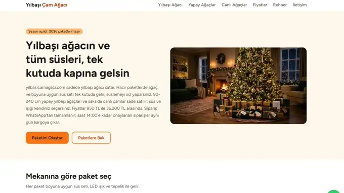 Yılbaşı Çam Ağacı screenshot