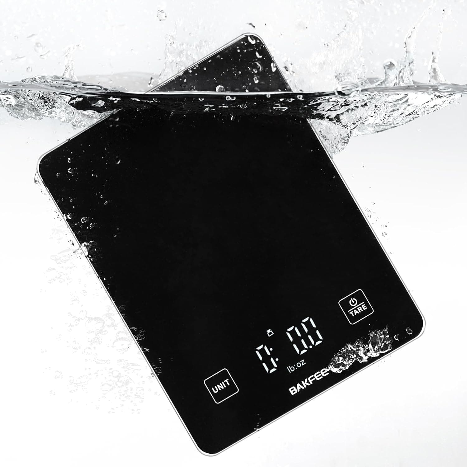 BakFee IP67 Waterproof Rechargeable Kitchen Scale - precision kitchen scale