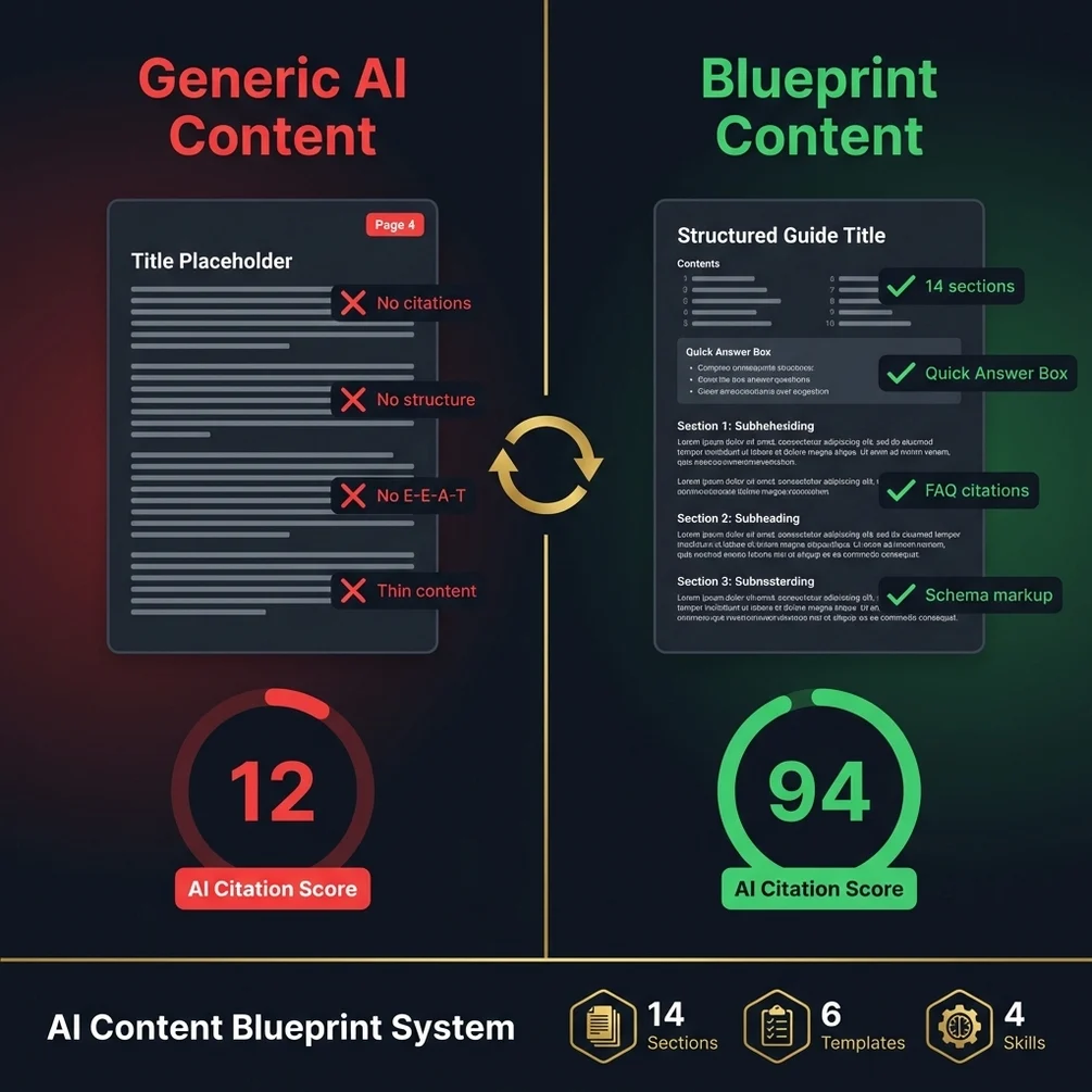 Quick Answer Box templates for ChatGPT and Perplexity AI citation optimization